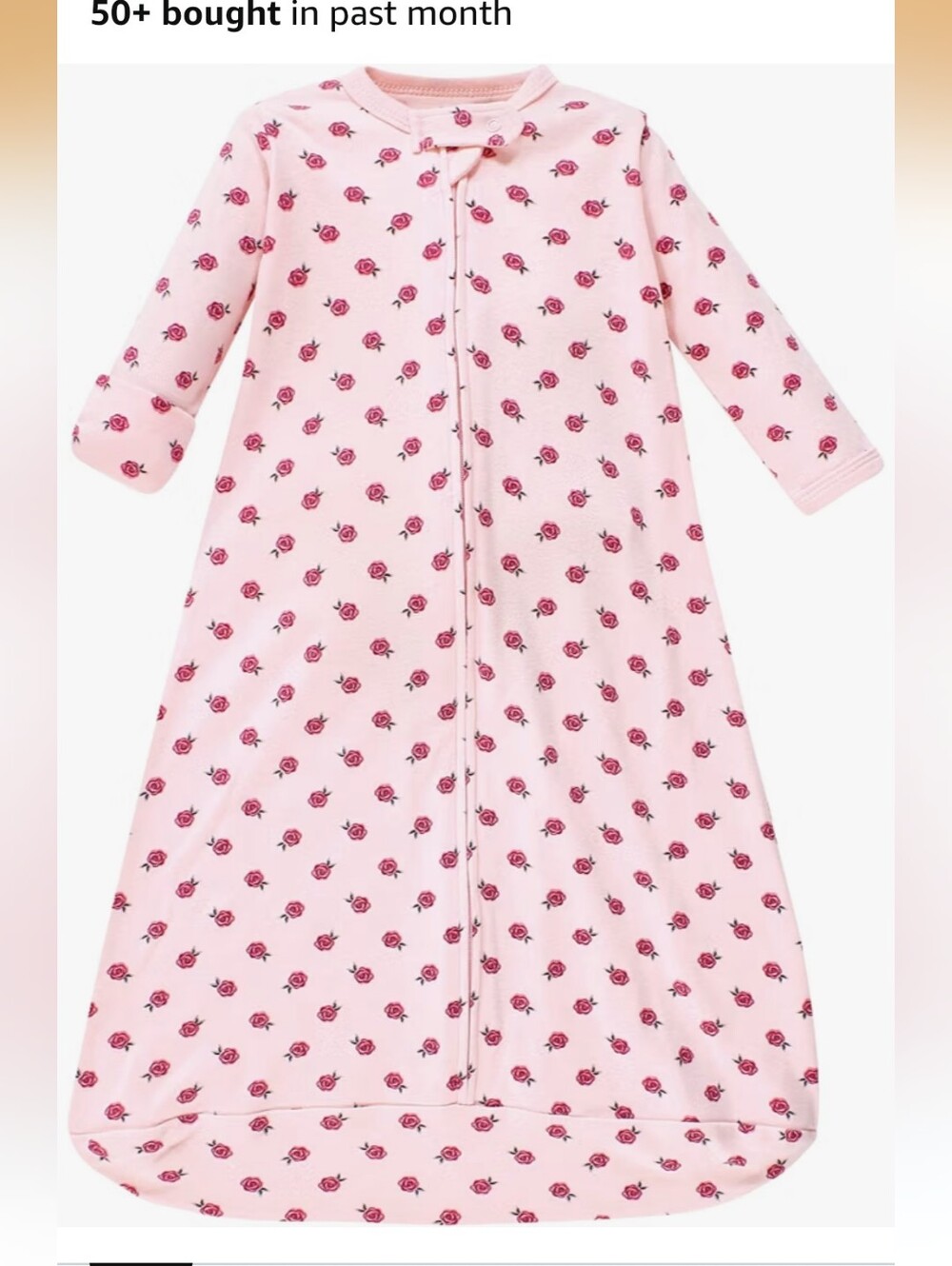 Hudson Baby Unisex Baby Cotton Long-Sleeve Wearable Sleeping Bag Size 3/9 Months - Picture 4 of 10